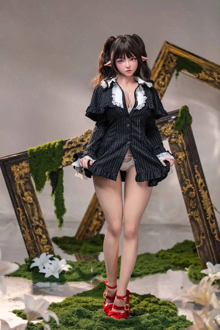 155cm (5ft1) E罩杯 輕量化 矽膠 性愛娃娃 ROS 头部 Freesia